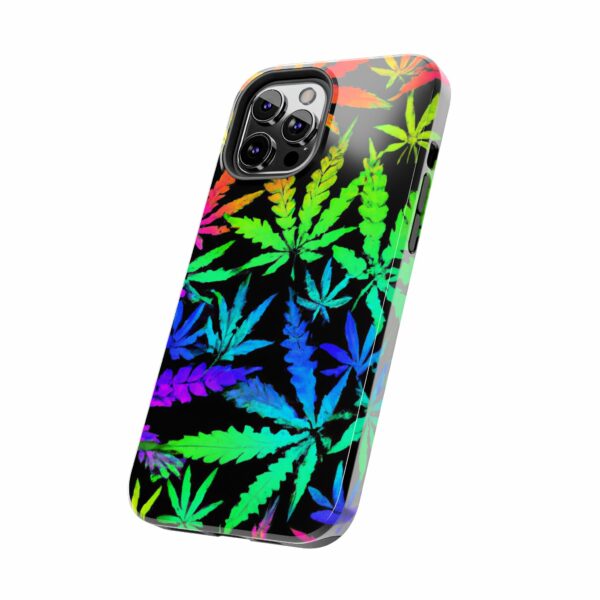 Trippy Marijuana Psychedelic Leaf's Case For Apple Iphone - Image 21