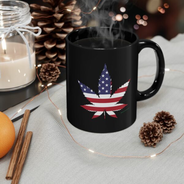 Cannabis USA Flag  Mug