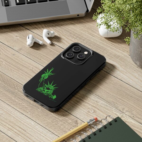 Statue of Liberty Cannabis Flame Case for Iphone - Image 52