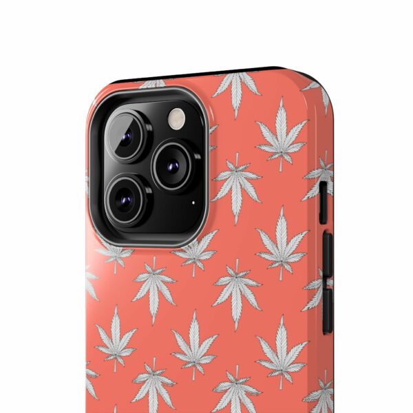 Red Love Marijuana Leaf's Case For Apple Iphone - Image 40