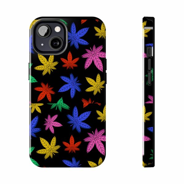 Colorful Marijuana Leaf's Case For Apple Iphone - Image 25