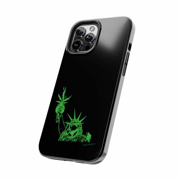 Statue of Liberty Cannabis Flame Case for Iphone - Image 21