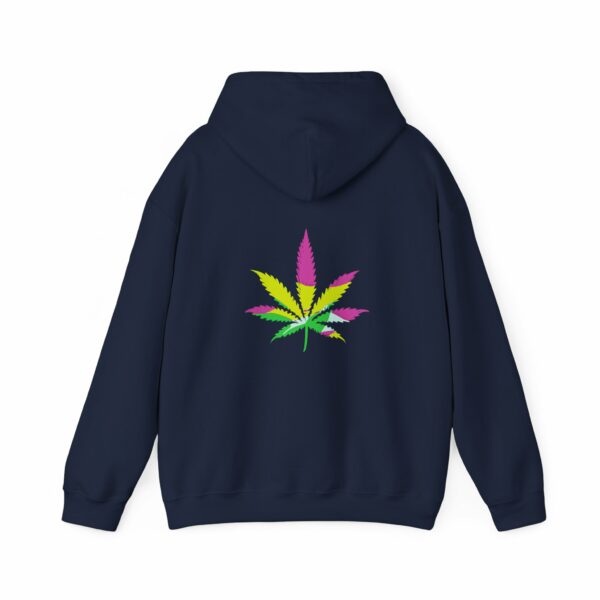 Graffiti Cannabis Leaf Hoodie - Image 10