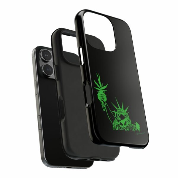 Statue of Liberty Cannabis Flame Case for Iphone - Image 75