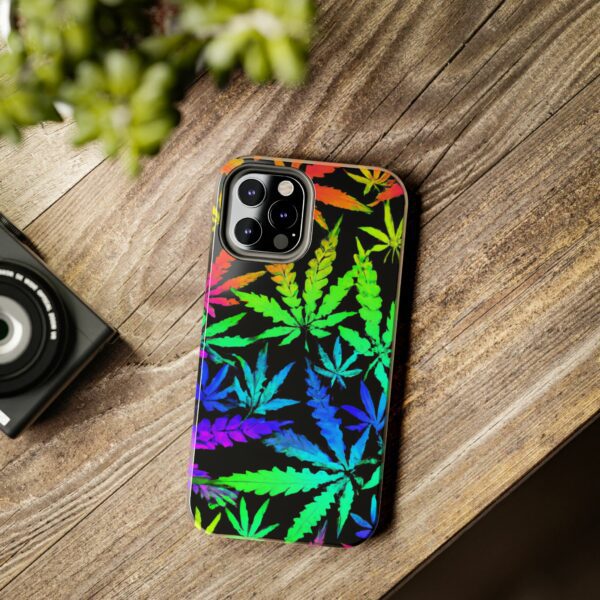 Trippy Marijuana Psychedelic Leaf's Case For Apple Iphone - Image 18