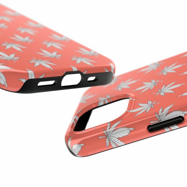 Red Love Marijuana Leaf's Case For Apple Iphone - Image 59