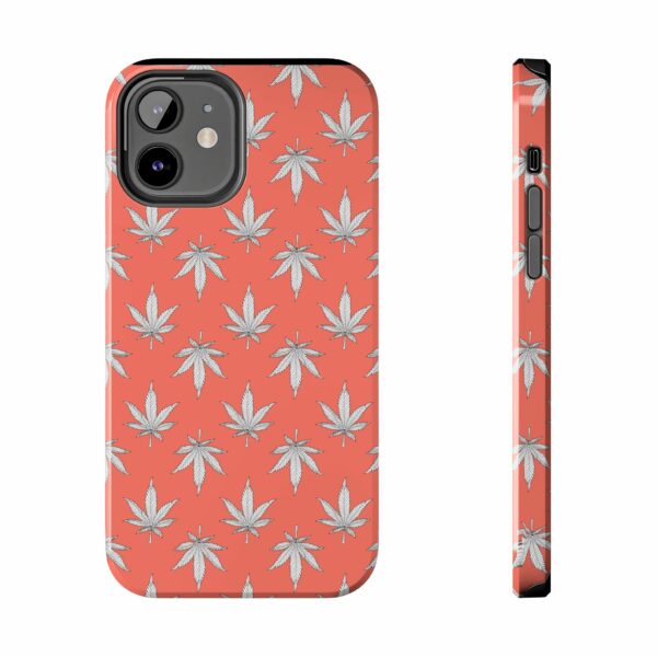 Red Love Marijuana Leaf's Case For Apple Iphone