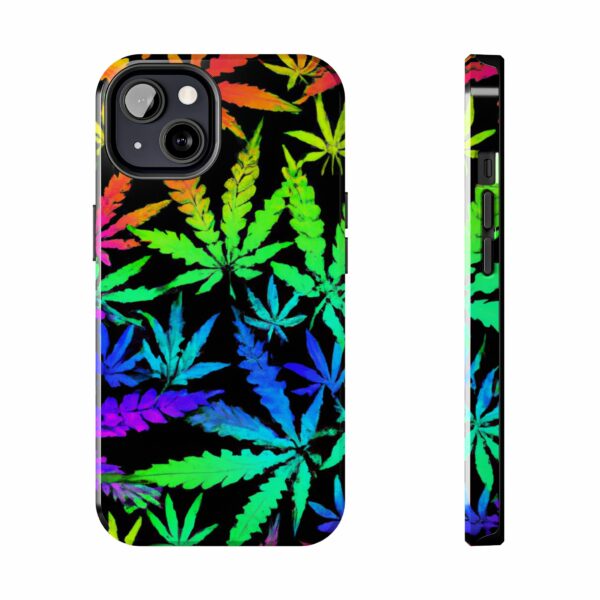 Trippy Marijuana Psychedelic Leaf's Case For Apple Iphone - Image 25