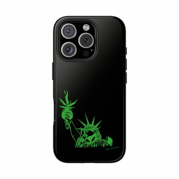 Statue of Liberty Cannabis Flame Case for Iphone - Image 73