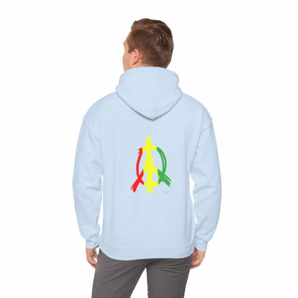 Jamaican Flag Peace Sign Hoodie - Image 20