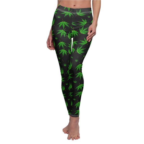 Marijuana Green Leaf’s Women Leggings