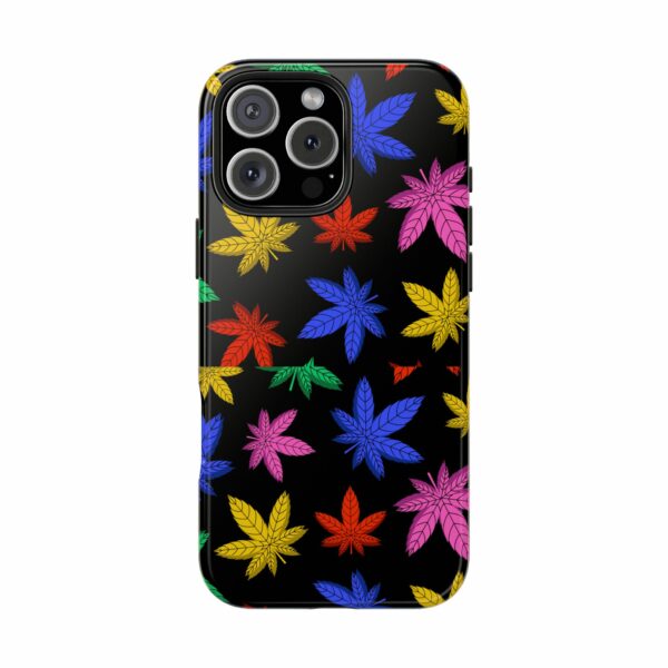 Colorful Marijuana Leaf's Case For Apple Iphone - Image 76