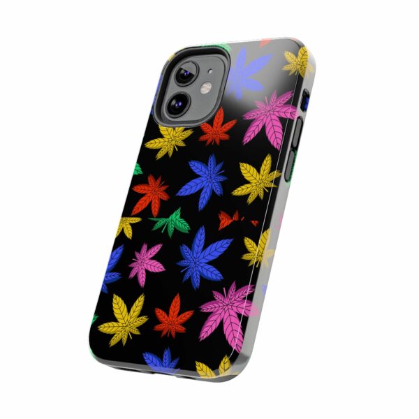 Colorful Marijuana Leaf's Case For Apple Iphone - Image 9