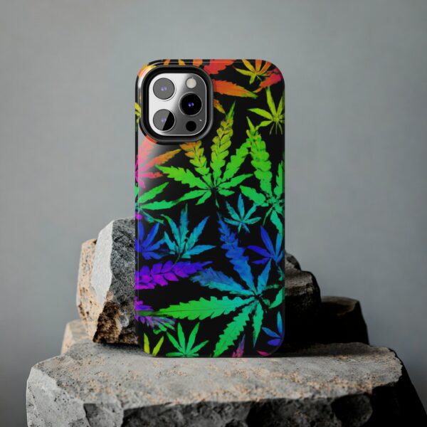 Trippy Marijuana Psychedelic Leaf's Case For Apple Iphone - Image 23