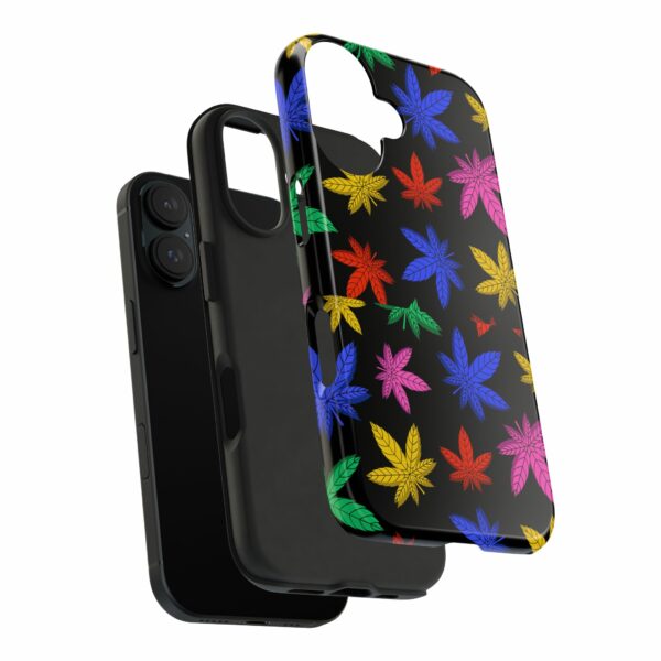 Colorful Marijuana Leaf's Case For Apple Iphone - Image 81