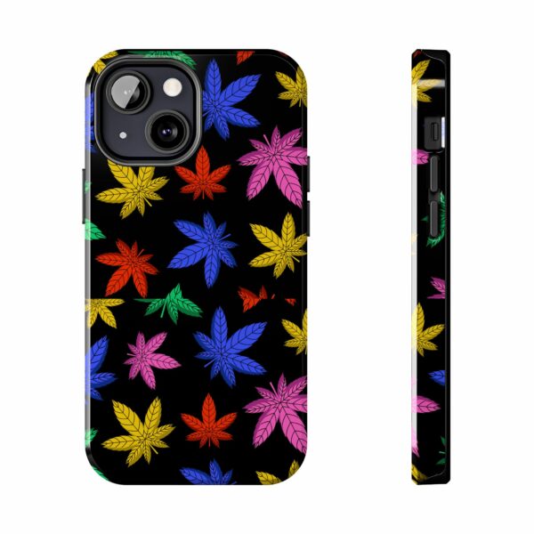 Colorful Marijuana Leaf's Case For Apple Iphone - Image 31