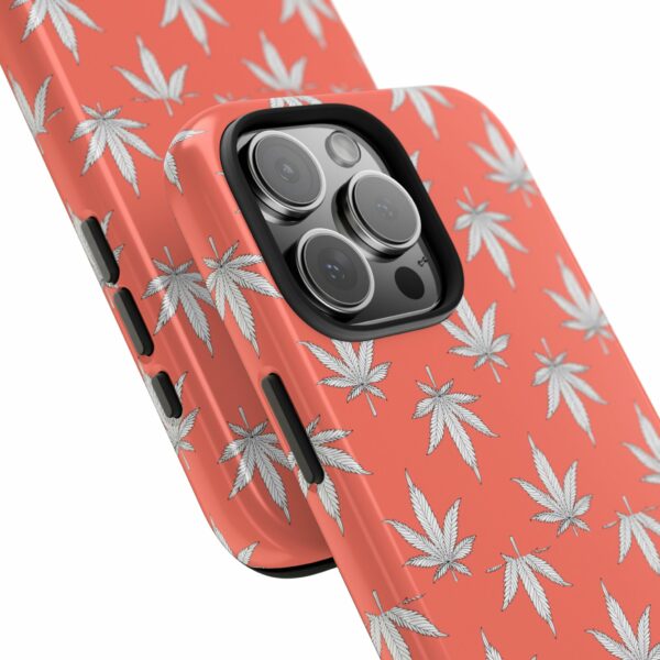 Red Love Marijuana Leaf's Case For Apple Iphone - Image 77