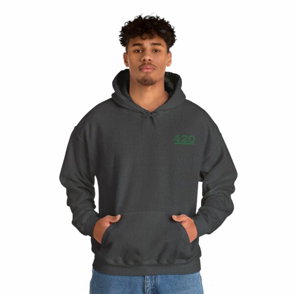 Jamaican Flag Peace Sign Hoodie - Image 3