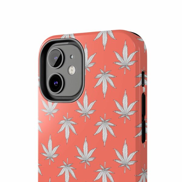 Red Love Marijuana Leaf's Case For Apple Iphone - Image 10