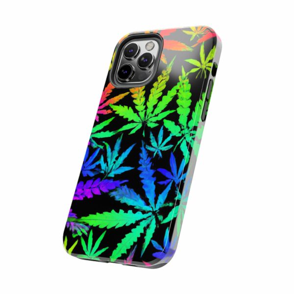 Trippy Marijuana Psychedelic Leaf's Case For Apple Iphone - Image 15