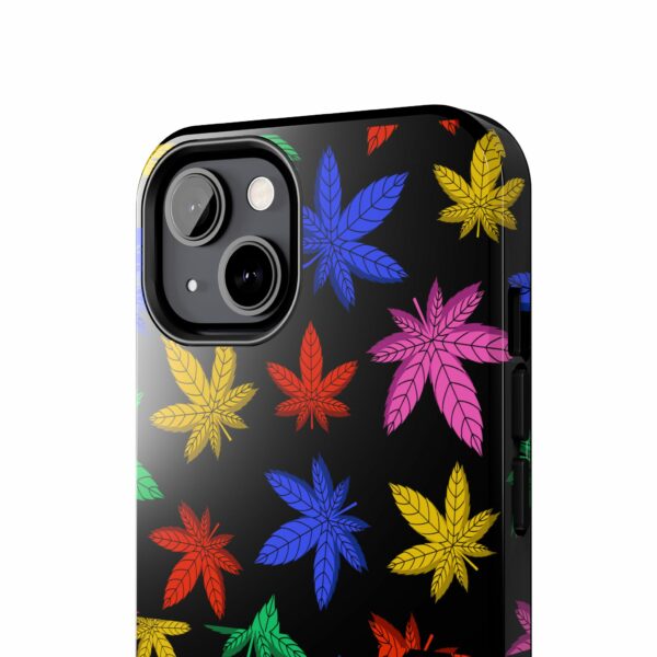 Colorful Marijuana Leaf's Case For Apple Iphone - Image 28