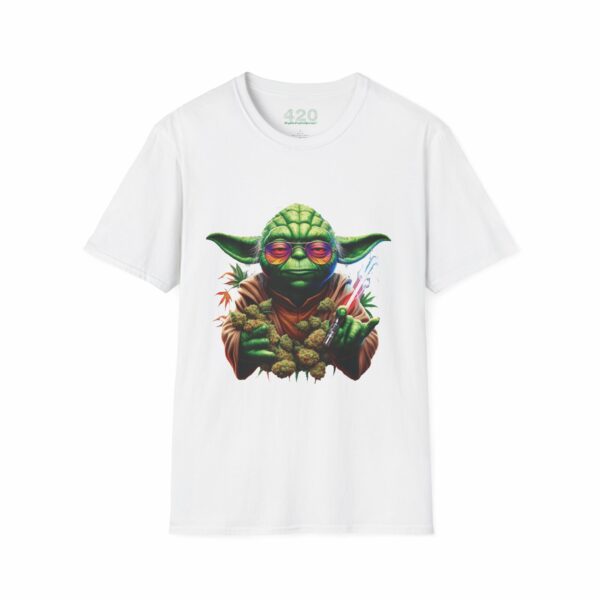 Galactic Green Master Tee - Stoner Yoda Edition