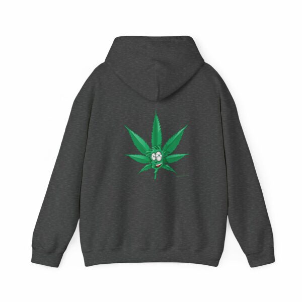 Funny Weed Leaf Face Hoodie - Image 10