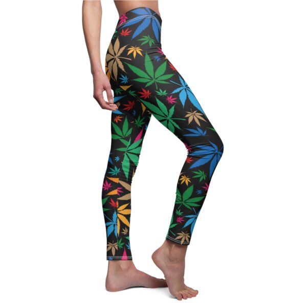 Full of Cannabis Leaf's Women Leggings - Image 3