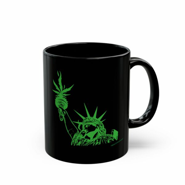 Cannabis Statue of Liberty Mug