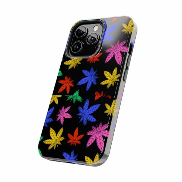 Colorful Marijuana Leaf's Case For Apple Iphone - Image 39