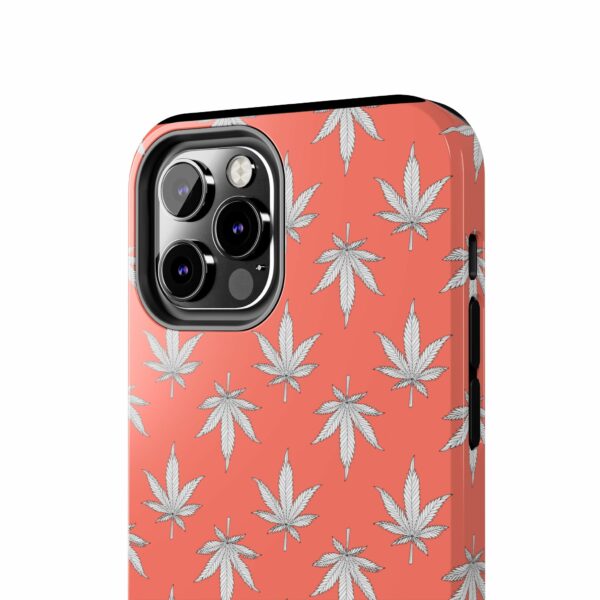 Red Love Marijuana Leaf's Case For Apple Iphone - Image 16