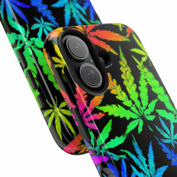 Trippy Marijuana Psychedelic Leaf's Case For Apple Iphone - Image 76