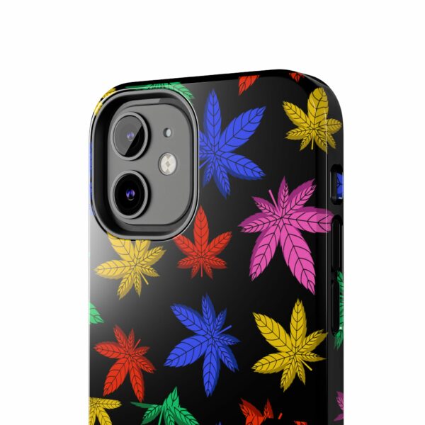 Colorful Marijuana Leaf's Case For Apple Iphone - Image 10