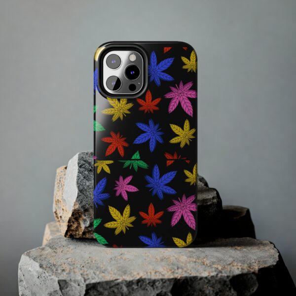 Colorful Marijuana Leaf's Case For Apple Iphone - Image 23