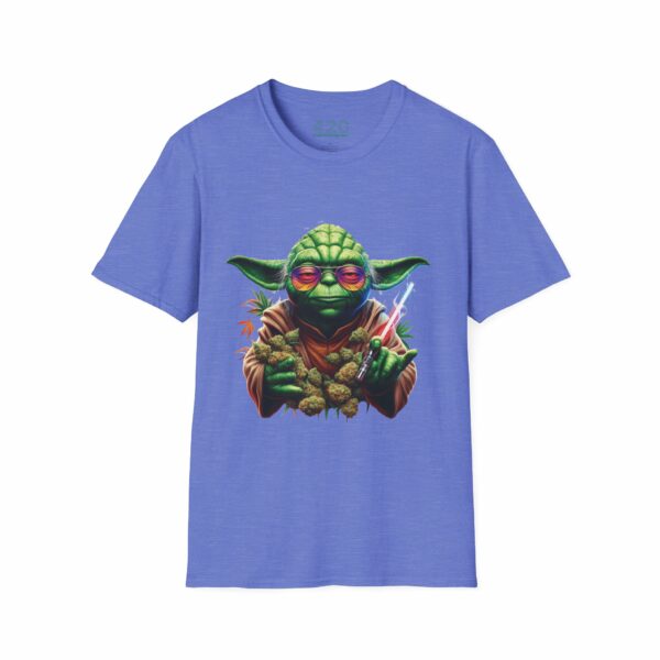 Galactic Green Master Tee - Stoner Yoda Edition - Image 7