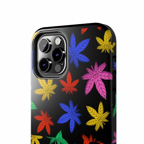 Colorful Marijuana Leaf's Case For Apple Iphone - Image 16