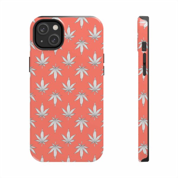 Red Love Marijuana Leaf's Case For Apple Iphone - Image 55