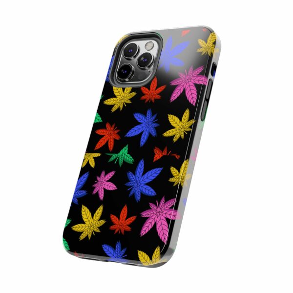 Colorful Marijuana Leaf's Case For Apple Iphone - Image 15