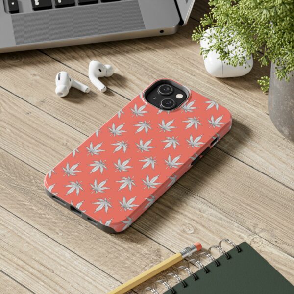 Red Love Marijuana Leaf's Case For Apple Iphone - Image 56