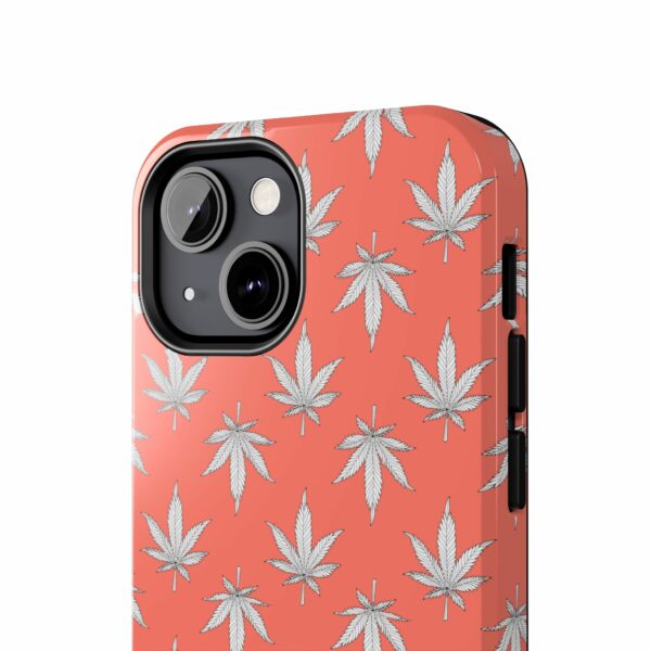 Red Love Marijuana Leaf's Case For Apple Iphone - Image 34