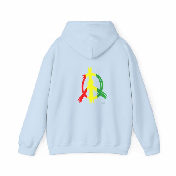 Jamaican Flag Peace Sign Hoodie - Image 18