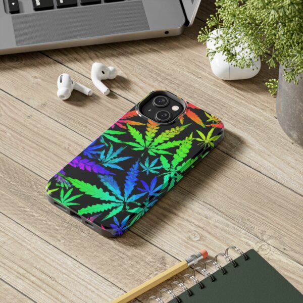 Trippy Marijuana Psychedelic Leaf's Case For Apple Iphone - Image 50