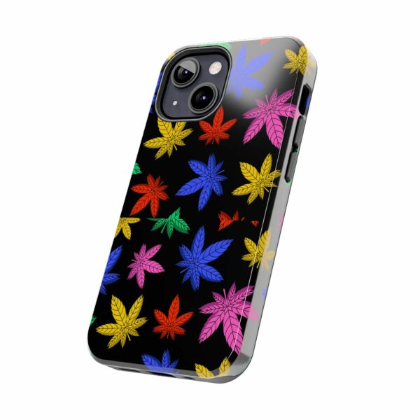 Colorful Marijuana Leaf's Case For Apple Iphone - Image 33