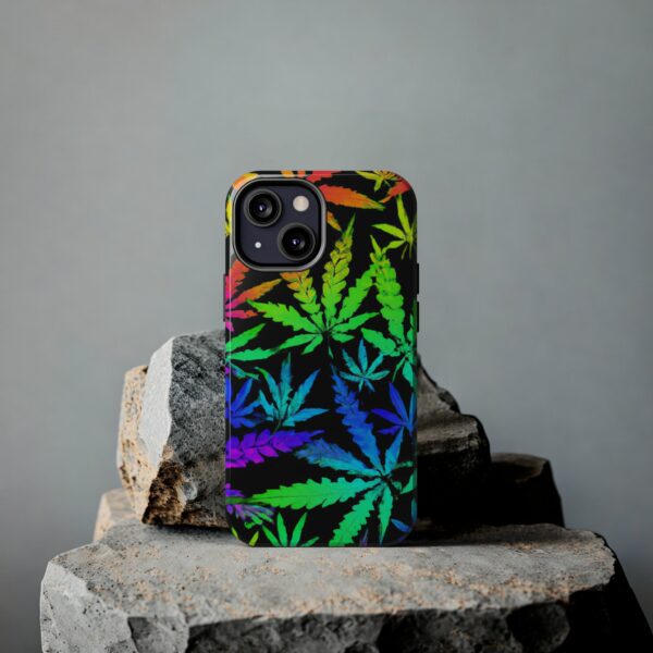 Trippy Marijuana Psychedelic Leaf's Case For Apple Iphone - Image 35