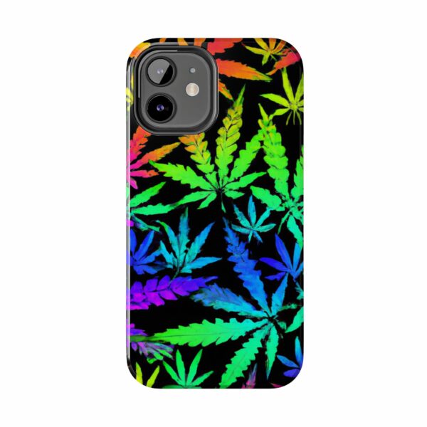 Trippy Marijuana Psychedelic Leaf's Case For Apple Iphone - Image 2