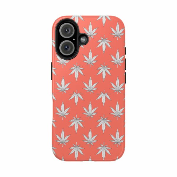 Red Love Marijuana Leaf's Case For Apple Iphone - Image 79