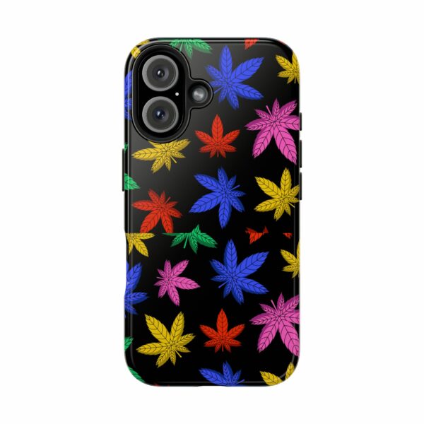 Colorful Marijuana Leaf's Case For Apple Iphone - Image 79