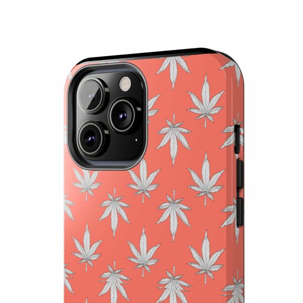 Red Love Marijuana Leaf's Case For Apple Iphone - Image 46