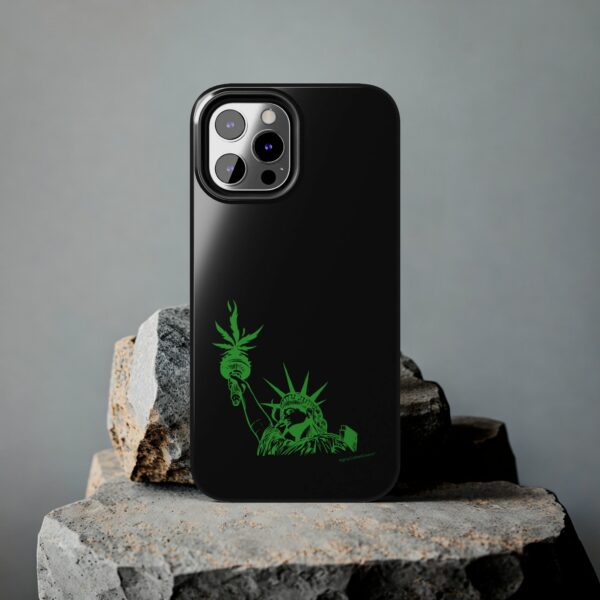 Statue of Liberty Cannabis Flame Case for Iphone - Image 23