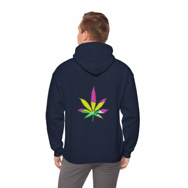 Graffiti Cannabis Leaf Hoodie - Image 12